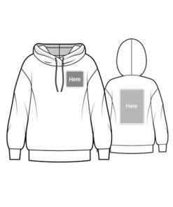 Left Chest Front & Large Center Back - MH