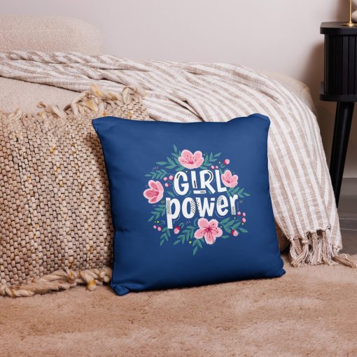 Girl Power Pillow 18×18 inches | 20240415