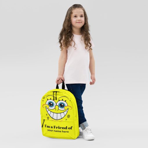 Spongebob Backpack <span class="withname">With Your Name</span> | 20240511