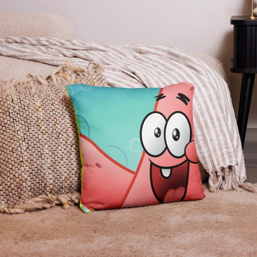 Spongebob Pillow 18×18 inches <span class="withname">Different Artwork on Either Side </span> | 20240511 - Image 2