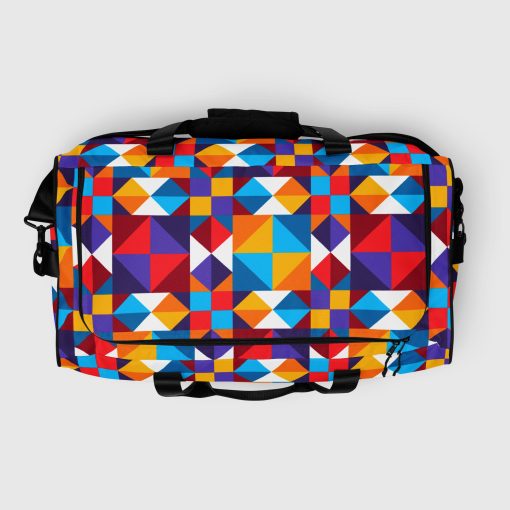 Colorful Geometric Duffle Bag | 20240418 - Image 6