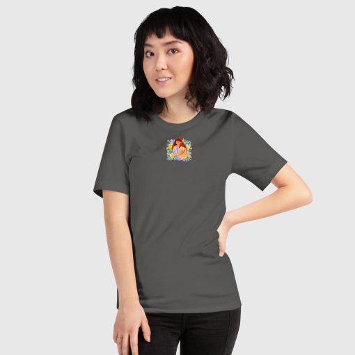 You are chosen and wanted Women’s Bella + Canvas 3001 Short Sleeve Jersey T-Shirt | Top Center Front Print and Large Center Back | 20240507 - Image 20