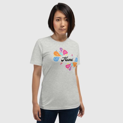 Hand Drawn Festival Bella + Canvas 3001 Short Sleeve Jersey T-Shirt <span class="withname">With Your Name</span> | 20240520 - Image 12