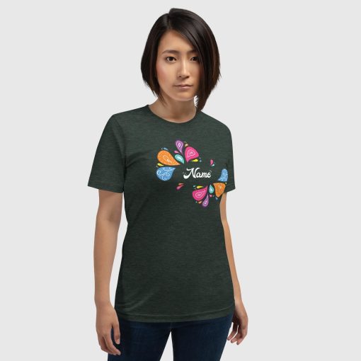 Hand Drawn Festival Bella + Canvas 3001 Short Sleeve Jersey T-Shirt <span class="withname">With Your Name</span> | 20240520 - Image 2