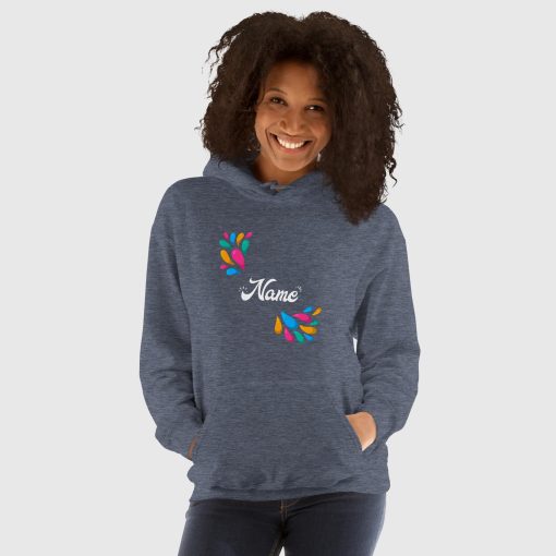 Hand Drawn Festival Women's Heavy Blend Hoodie <span class="withname">With Your Name</span> | Gildan 18500 | 2024052901 - Image 5