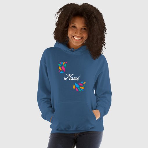 Hand Drawn Festival Women's Heavy Blend Hoodie <span class="withname">With Your Name</span> | Gildan 18500 | 2024052901