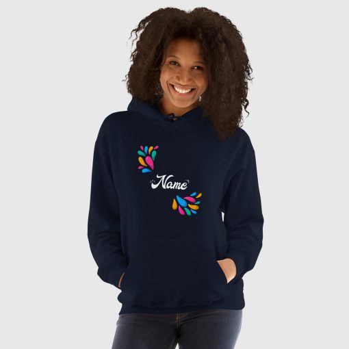 Hand Drawn Festival Women's Heavy Blend Hoodie <span class="withname">With Your Name</span> | Gildan 18500 | 2024052901 - Image 7