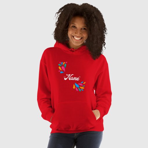 Hand Drawn Festival Women's Heavy Blend Hoodie <span class="withname">With Your Name</span> | Gildan 18500 | 2024052901 - Image 8