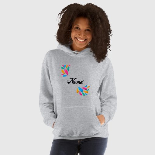 Hand Drawn Festival Women's Heavy Blend Hoodie <span class="withname">With Your Name</span> | Gildan 18500 | 2024052901 - Image 13