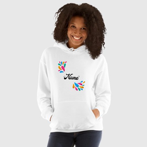 Hand Drawn Festival Women's Heavy Blend Hoodie <span class="withname">With Your Name</span> | Gildan 18500 | 2024052901 - Image 10