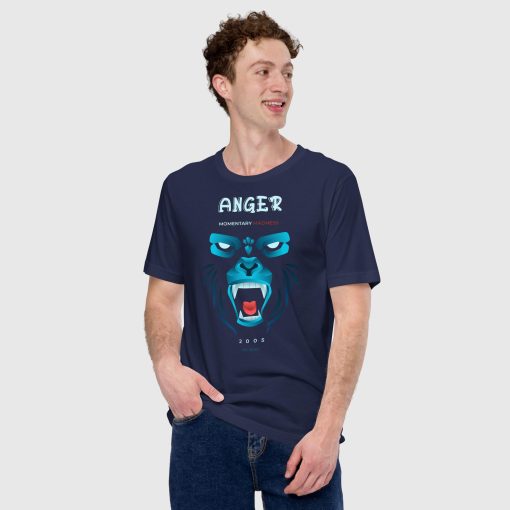 Anger Unisex Staple T-Shirt | Bella + Canvas 3001 | 2407202402