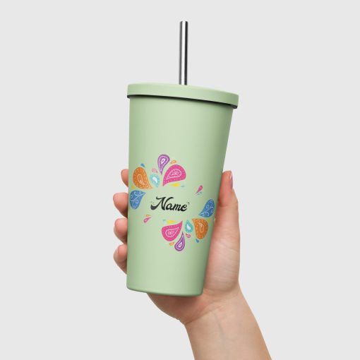 Insulated Tumbler with a Straw <span class="withname">With Your Name</span>| 20240520 - Image 2