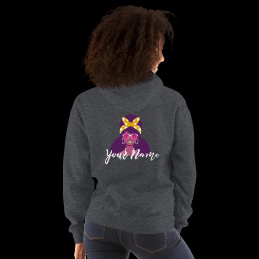 Women's Heavy Blend Hoodie <span class="withname">With Your Name</span> Gildan 18500 | 2507202401