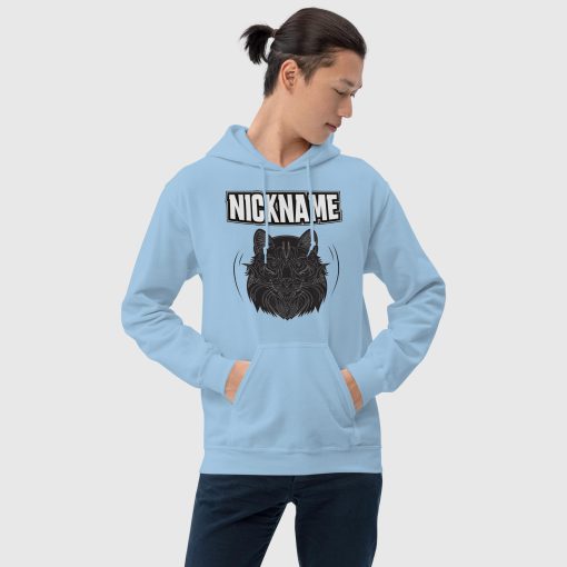 Wolf Head Heavy Blend Hoodie <span class="withname">with your name</span>| Gildan 18500 | 1308202401 - Image 4