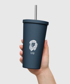 Horoscopes Insulated tumbler with a straw | P2104202501 | 1703202505