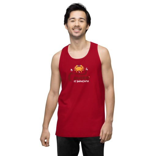 Horoscope Men's Premium Tank Top | Cotton Heritage MC1790 | P2104202513 | 140420250401 - Image 7