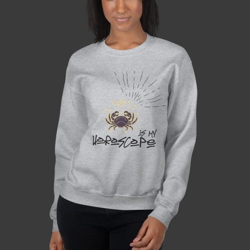 Horoscope Crew Neck Sweatshirt | Gildan 18000 | P1604202502 | 140420250301 - Image 6