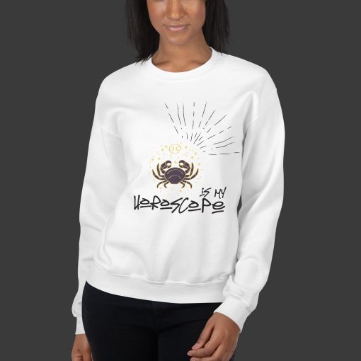 Horoscope Crew Neck Sweatshirt | Gildan 18000 | P1604202502 | 140420250301 - Image 7