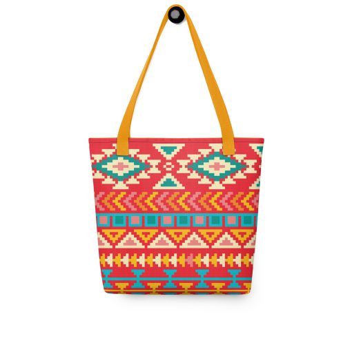 Aztec Colorful Tote Bag | P2104202503 | 2024041802 - Image 3
