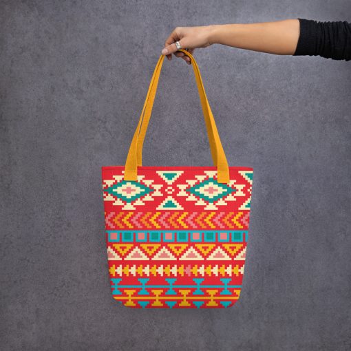 Aztec Colorful Tote Bag | P2104202503 | 2024041802