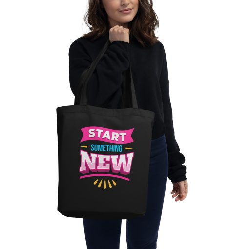 Start Something New Eco Tote BagEco Tote Bag | Econscious EC8000 | P2104202511 | 20240418