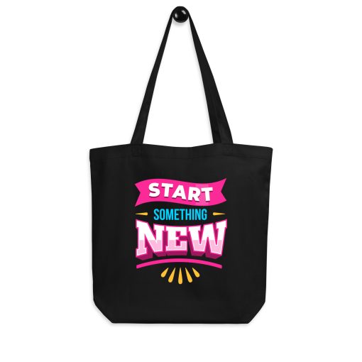 Start Something New Eco Tote BagEco Tote Bag | Econscious EC8000 | P2104202511 | 20240418 - Image 2