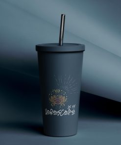 Horoscope Insulated Tumbler with a Straw P2104202501 | 140420250302