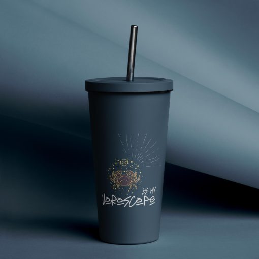 Horoscope Insulated Tumbler with a Straw P2104202501 | 140420250302