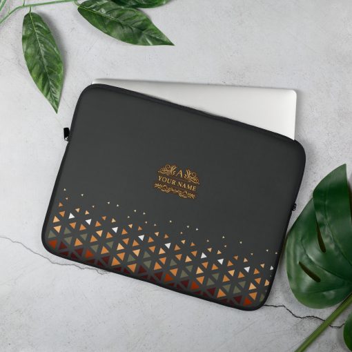Triangle-Patterned Laptop Sleeve | P2104202508 | 061020240101