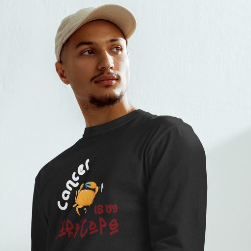 Horoscope Garment-Dyed Heavyweight Long Sleeve Shirt | Comfort Colors 6014 | P2004202506F | 140420250405 - Image 3