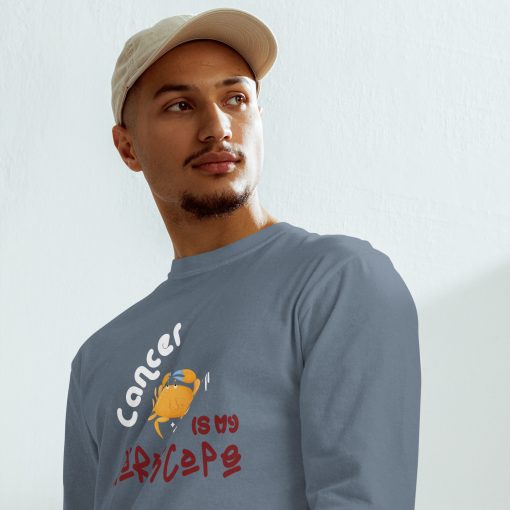 Horoscope Garment-Dyed Heavyweight Long Sleeve Shirt | Comfort Colors 6014 | P2004202506F | 140420250405 - Image 2