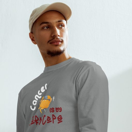 Horoscope Garment-Dyed Heavyweight Long Sleeve Shirt | Comfort Colors 6014 | P2004202506F | 140420250405 - Image 4