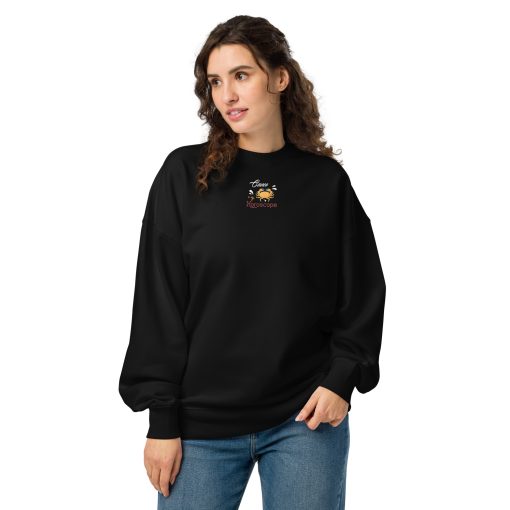 Horoscope Organic Oversized Sweatshirt | Stanley/Stella SASU025 | P1105202501 | 140420250404 - Image 3
