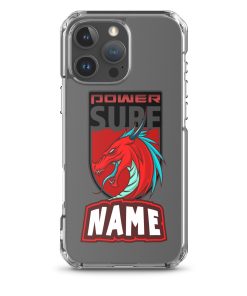 Dragon Clear Case for iPhone® <span class="withname">with your Name</span> | P2207202501UV | 2107202401