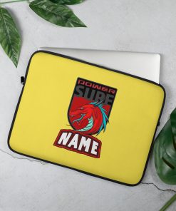 Dragon Laptop Sleeve <span class="withname">with your Name</span> | P2104202508AP | 2107202401