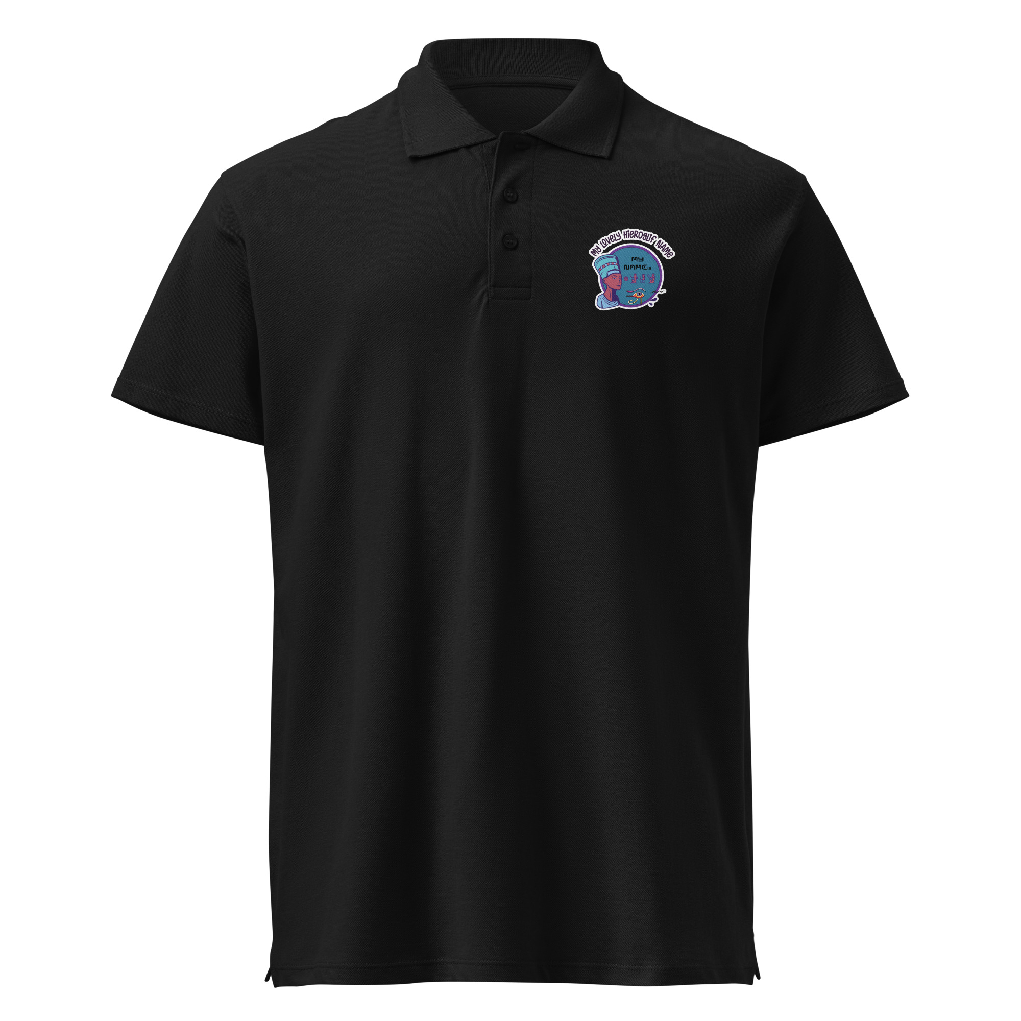 Hieroglify Premium Pique Polo Shirt <span class="withname">with your Hieroglify Name</span> | P2004202507F | 110620250201 - Image 5