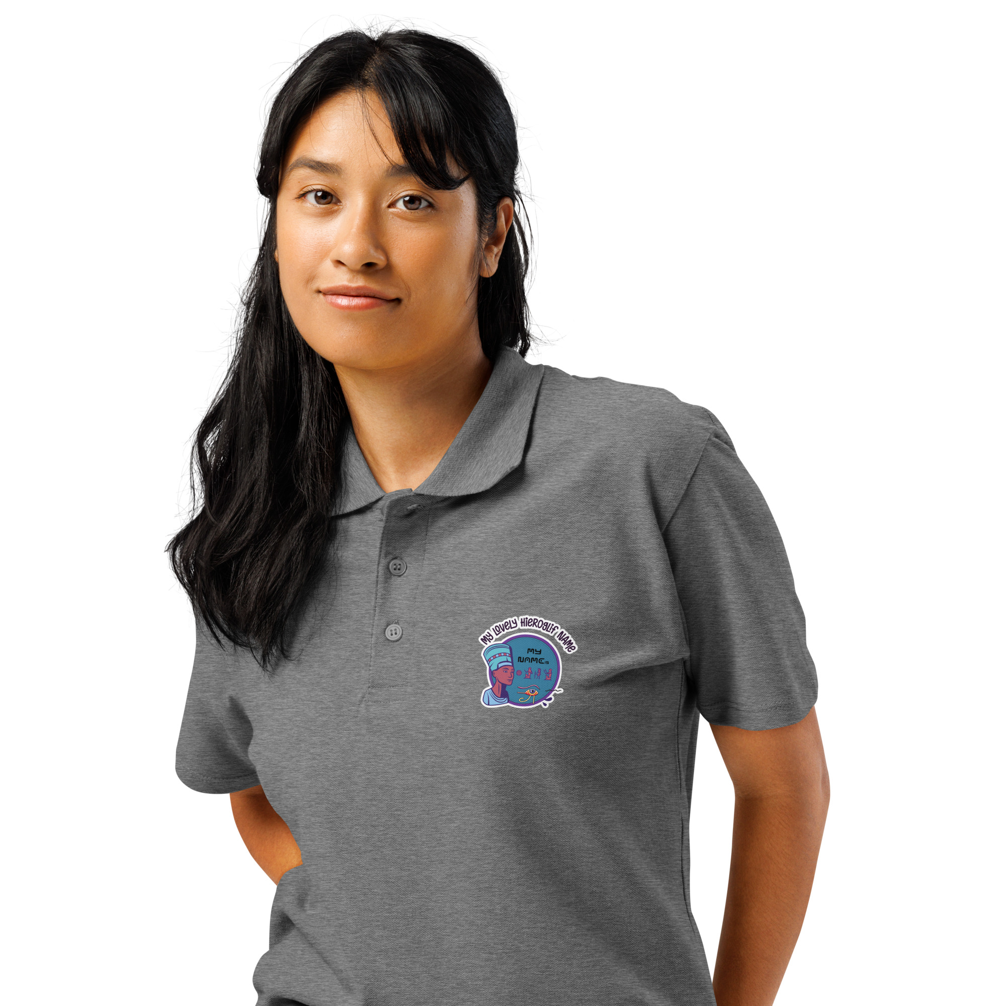 Hieroglify Premium Pique Polo Shirt <span class="withname">with your Hieroglify Name</span> | P2004202507F | 110620250201