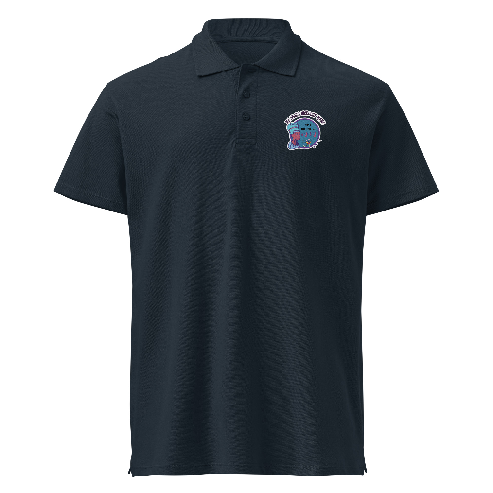 Hieroglify Premium Pique Polo Shirt <span class="withname">with your Hieroglify Name</span> | P2004202507F | 110620250201 - Image 6