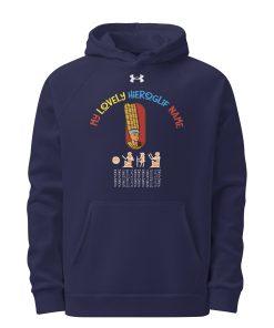 Hieroglify Under Armour® hoodie <span class="withname">with your Hieroglify Name</span> | Front and Back Printing | P2007202501F | 110620250602