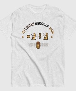 Alternative view of Hieroglify Classic T-Shirt <span class="withname">with your Hieroglify Name</span> | P0804202501F | 110620250402