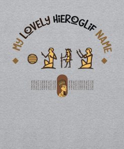 Alternative view of Hieroglify Name Crew Neck Sweatshirt <span class="withname">with your Hieroglify Name</span>| P1604202502G | 110620250401