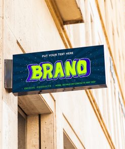 Cartoon Horizontal Hanging Sign