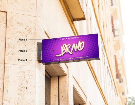 Winner Horizontal Hanging Sign Board