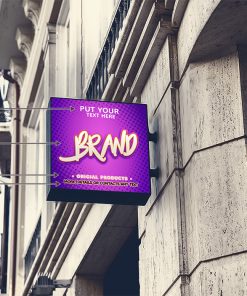 Square Hanging Sign Board