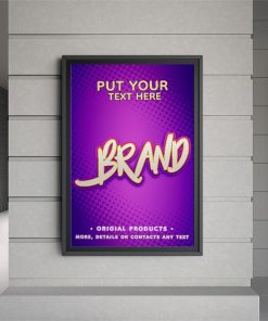 Vertical Hanging Sign