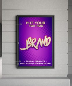 Vertical Hanging Sign