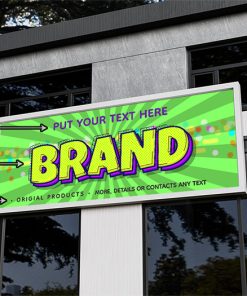 Horizontal Hanging Sign