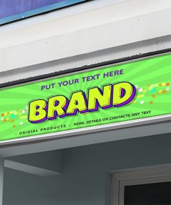 Horizontal Hanging Sign