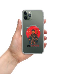 Alternative view of The Angry Samurai Clear Case for iPhone® | P2207202501UV | 0715202602A