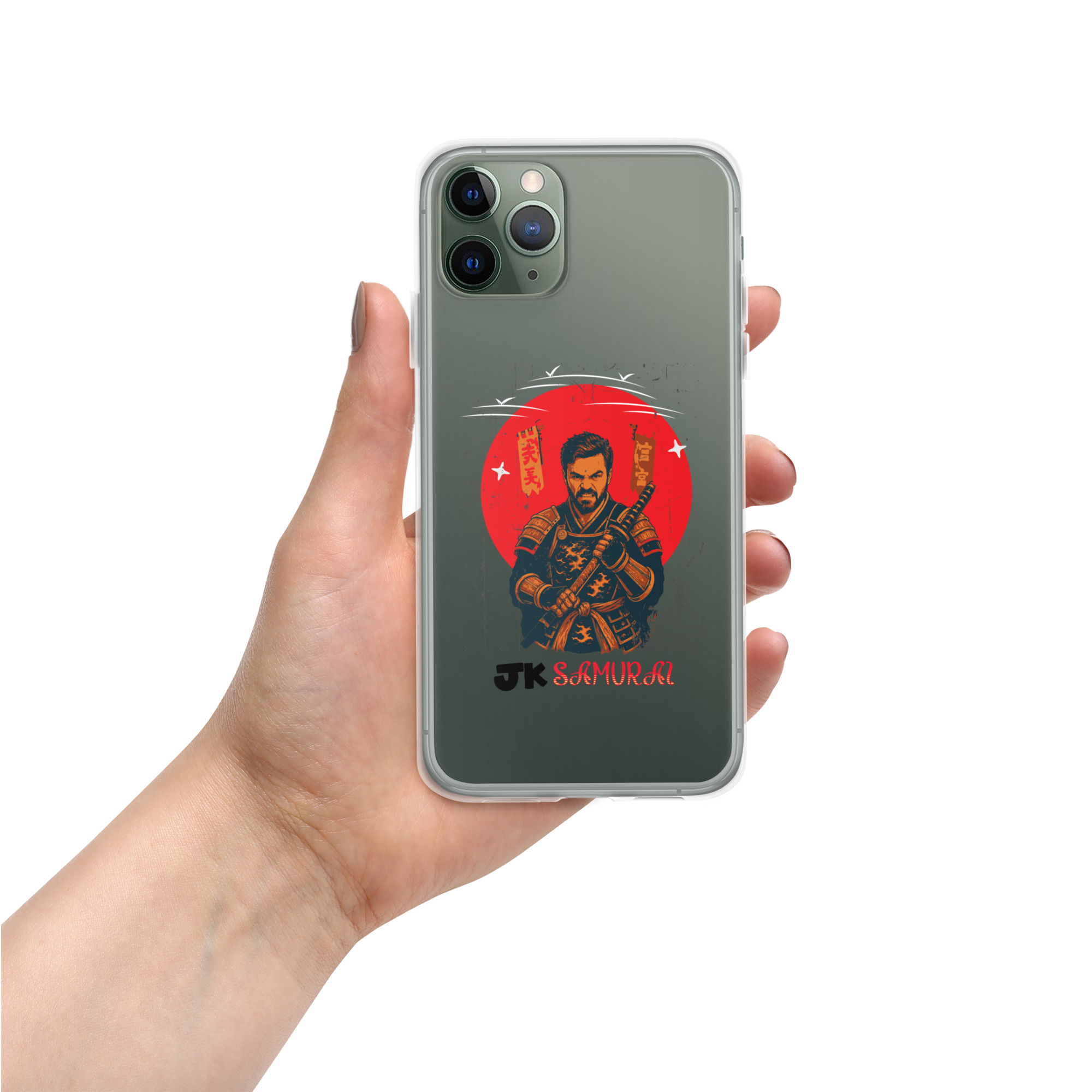The Angry Samurai Clear Case for iPhone® | P2207202501UV | 0715202602A - Image 2